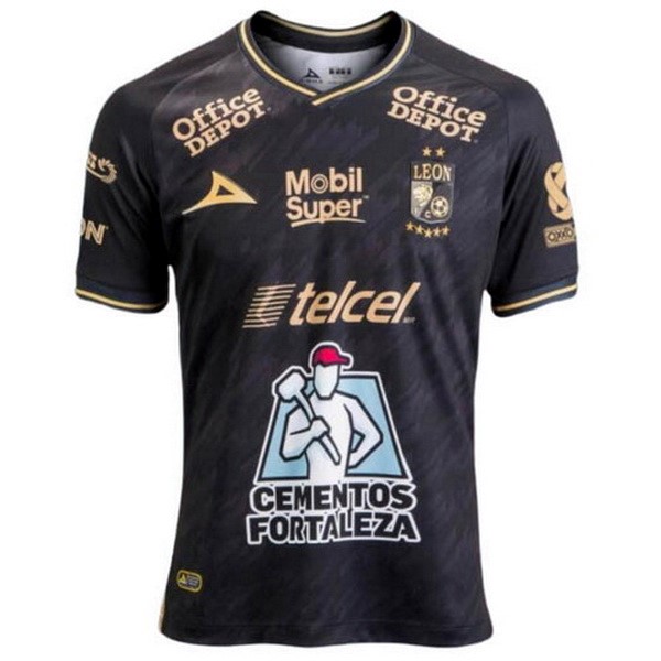 Camiseta Club León Replica Segunda Ropa 2020/21 Negro